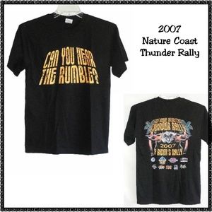 NATURE COAST THUNDER RALLY Shirt S Hear the rumble